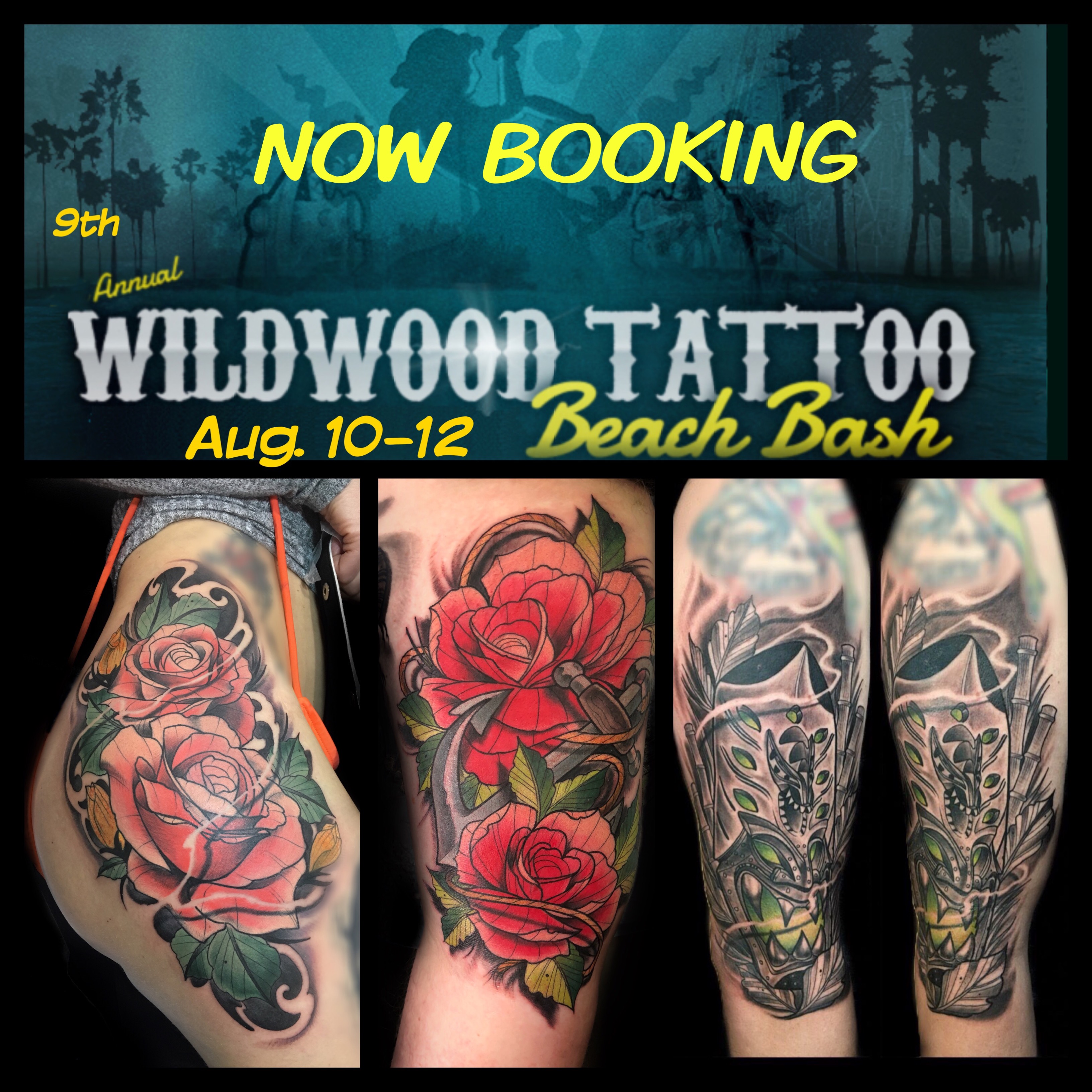 The 9th Annual Wildwood Tattoo Beach Bash